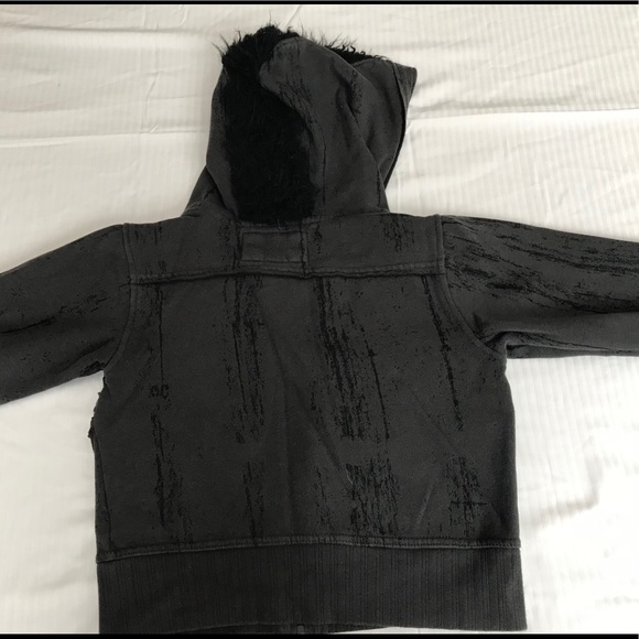 Hurley fuzzy mohawk zippered hoodie - Picture 4 of 6